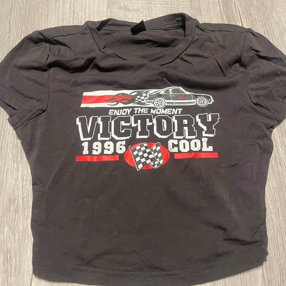 Gray crop top - Picture 1 of 2